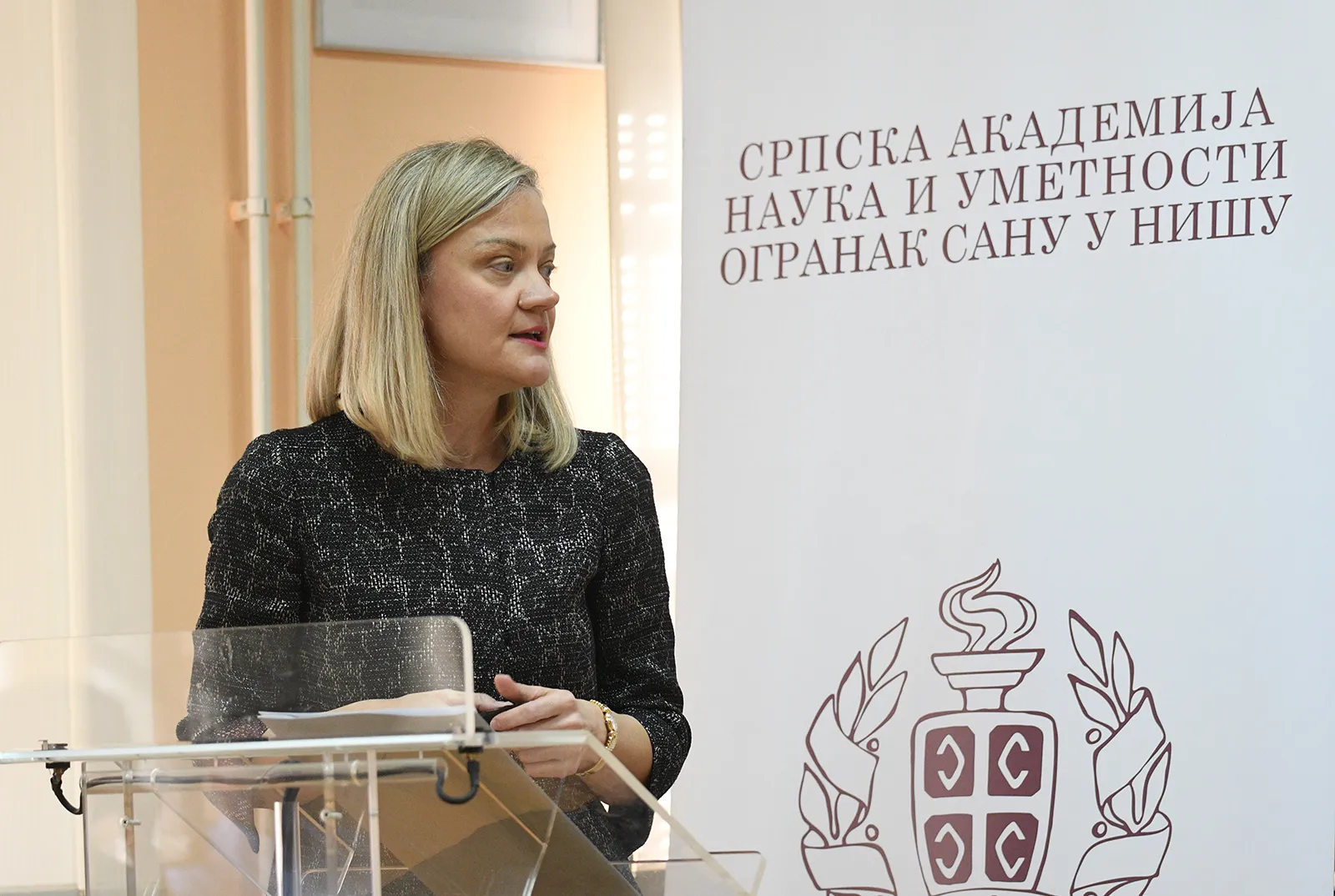 RePOS_promotion at the University of Niš within the activity of Serbian Academy of Science and Arts - Niš Branch